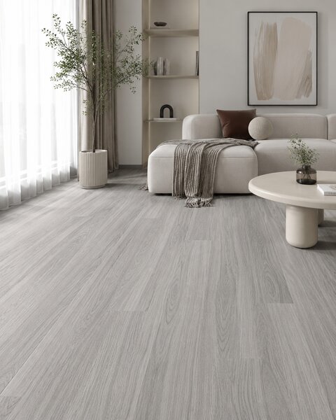 Parchet LVT 8003-26 Gri Aspect Lemn - Pardoseală Vinil 2.5 mm, Clasa Trafic 33. Super Pret 89.99 lei mp! 2.2 mp = 1 cutie ( 14 buc 15 x 1050 cm)