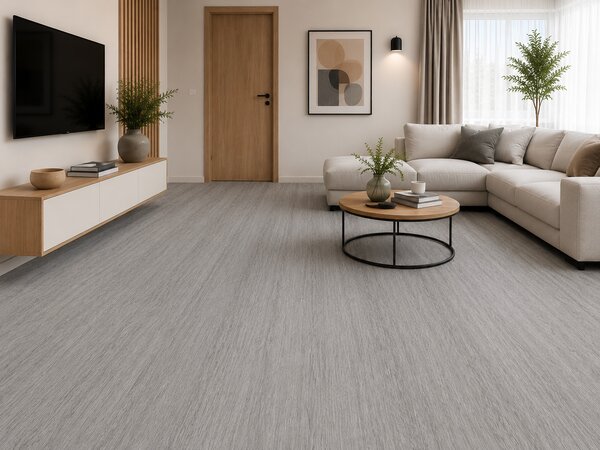 Parchet LVT 8103-1 Gri Aspect Lemn - Pardoseală Vinil 2 mm, Clasa Trafic 32. Super Pret 84.99 lei mp! 2.8 mp = 1 cutie ( 18 buc 15 x 1050 cm)