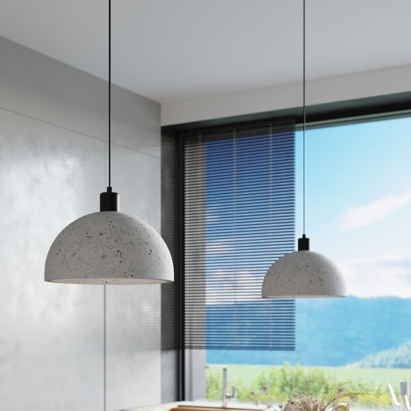 Sollux SL.0847 - Pendul PABLITO 1xE27/60W/230V beton pe cablu