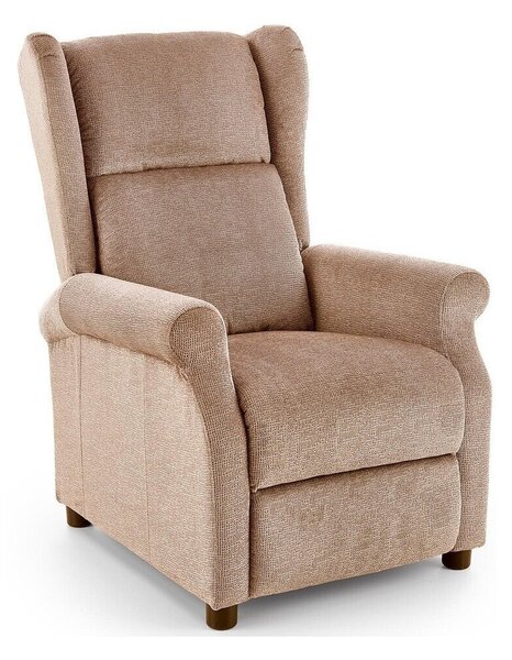 Fotoliu recliner Houston 854, Bej, Tapiterie, 83x75x92cm, 29.5 kg
