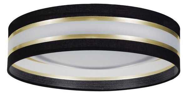 Plafonieră LED dimabilă SMART CORAL GOLD LED/24W/230V neagră/aurie + telecomandă