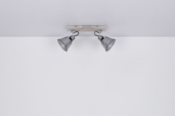 Spot GÜNTHER 2xE27/60W/230V Globo 15366Z-2