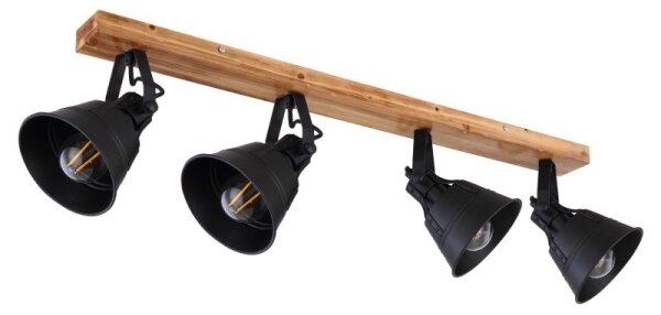 Spot GÜNTHER 4xE27/60W/230V Globo 15466S-4