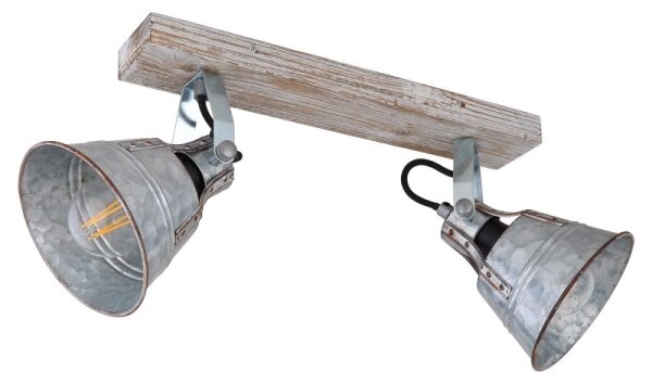 Spot GÜNTHER 2xE27/60W/230V Globo 15366Z-2