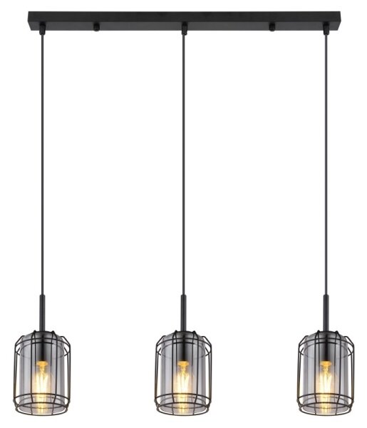 Lustră pe cablu KAMMI 3xE27/60W/230V Globo 15559-3H
