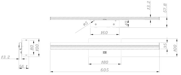 Globo 41499B - Aplică LED pentru baie VIGGO LED/18W/230V IP44