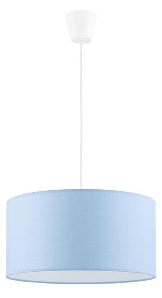 Lustr RONDO KIDS 1xE27/15W/230V albastru pe cablu