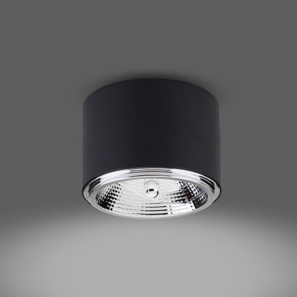 Spot MORIS 1xAR111 GU10/50W/230V negru