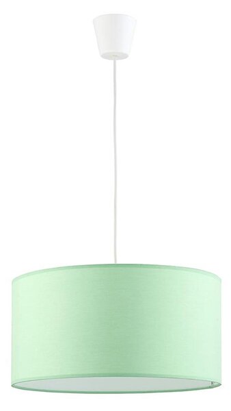 Lustră pe cablu pentru copii RONDO KIDS 1xE27/25W/230V verde
