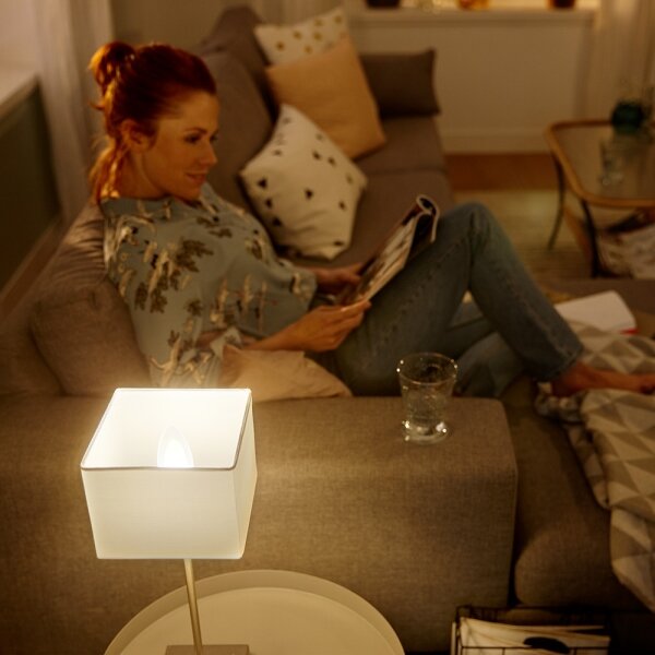 SET 2x LED Bec dimmabil Philips Hue WHITE E14/5,5W/230V 2700K
