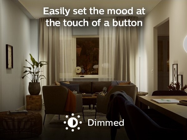 LED Bec dimmbil Philips Hue WHITE E14/5,5W/230V 2700K