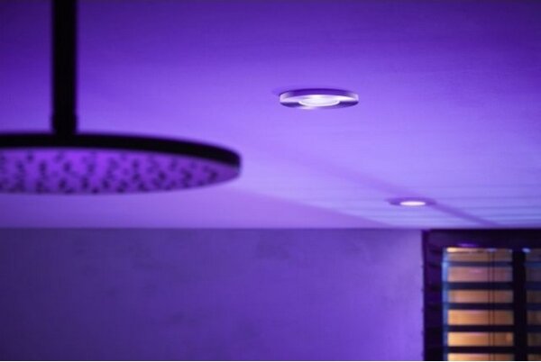 Plafonieră LED RGB pentru baie dimabilă Hue 1xGU10/5,7W/230V IP44 Philips