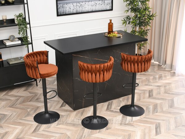 Scaun Adel (cupru + negru). Promo -14%. 1110643