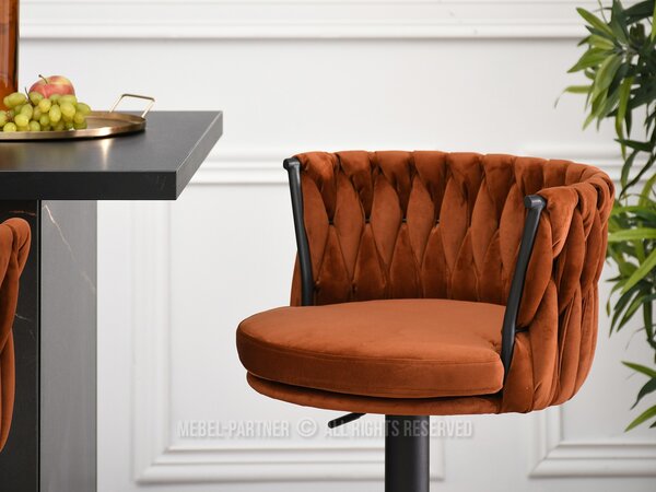 Scaun Adel (cupru + negru). Promo -14%. 1110643