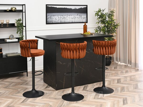 Scaun Adel (cupru + negru). Promo -14%. 1110643