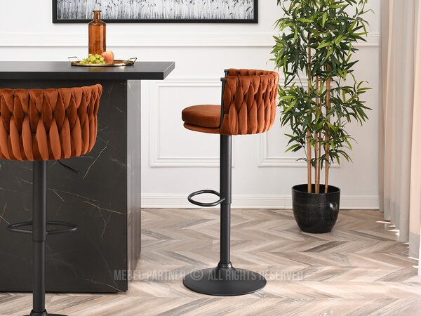 Scaun Adel (cupru + negru). Promo -14%. 1110643