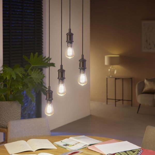 Bec LED dimabil Philips Hue WHITE AMBIANCE ST64 E27/7W/230V 2200-4500K