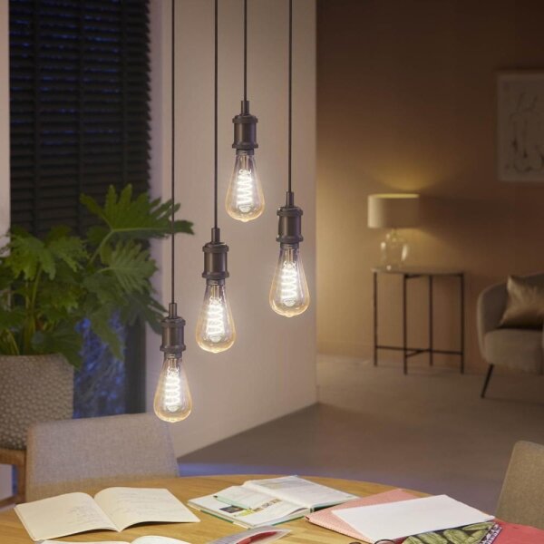 Bec LED dimabil Philips Hue WHITE AMBIANCE ST72 E27/7W/230V 2200-4500K