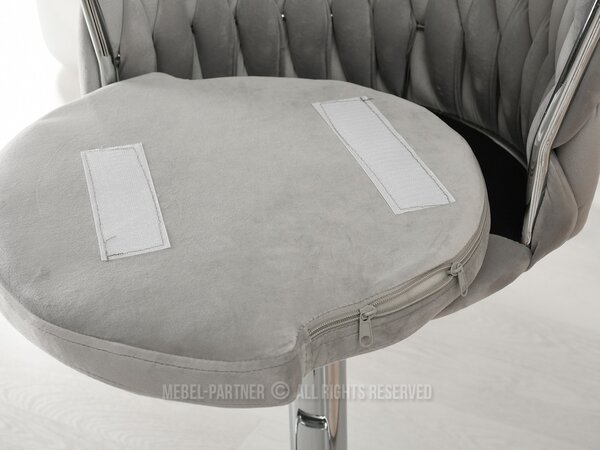 Scaun Adel (gri + chom). Promo -14%. 1110644