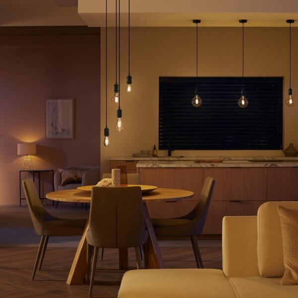 Bec LED dimabil Philips Hue WHITE AMBIANCE ST72 E27/7W/230V 2200-4500K