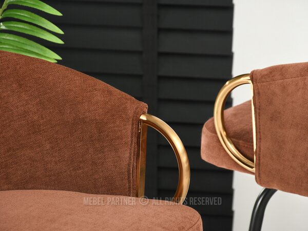 Scaun Carma H (cupru + auriu). Promo -14%. 1110656
