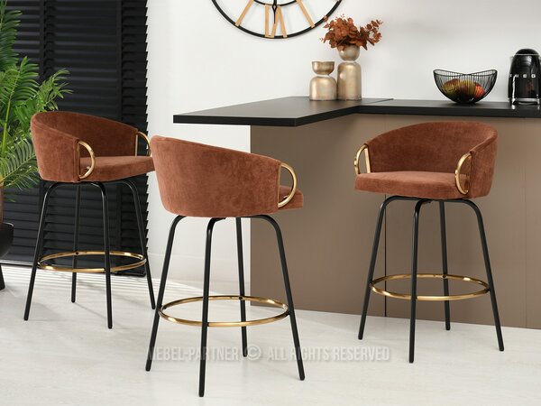 Scaun Carma H (cupru + auriu). Promo -14%. 1110656