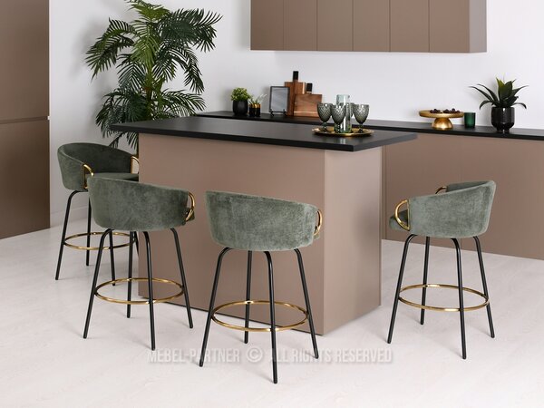 Scaun Carma H (verde + negru). Promo -14%. 1110657