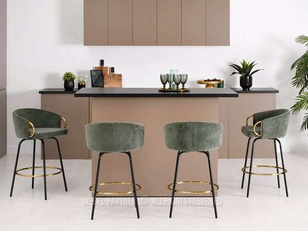 Scaun Carma H (verde + negru). Promo -14%. 1110657