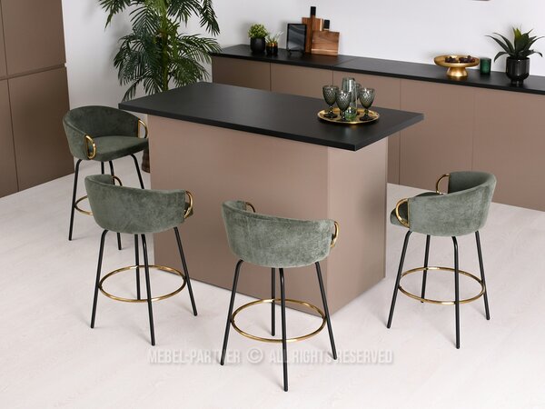 Scaun Carma H (verde + negru). Promo -14%. 1110657