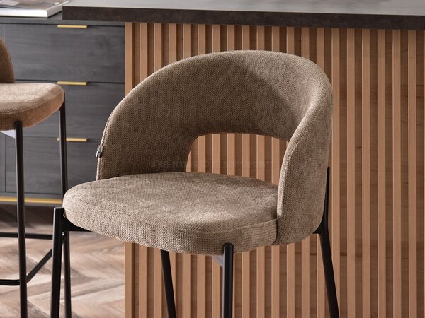 Scaun Gustav (bej + negru). Promo -13%. 1110694