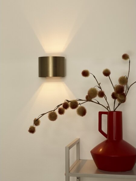 Aplică LED Lucide 09218/04/97 XIO 1xG9/4W/230V maro