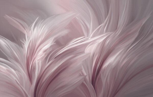 Tapet Pene elegante în nuanțe de roz, Fototapet Abstract, w05658v1 : Uwalls.ro