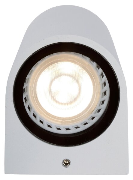 Aplică de exterior ZARO 2xGU10/35W/230V IP44 albă Lucide 69801/02/31