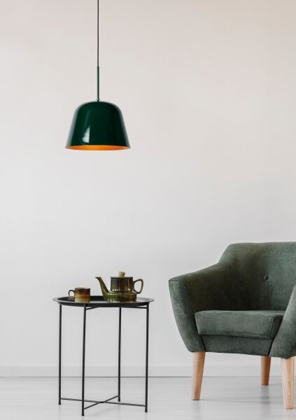 Lustră pe cablu MISHA 1xE27/60W/230V verde Lucide 30482/31/33
