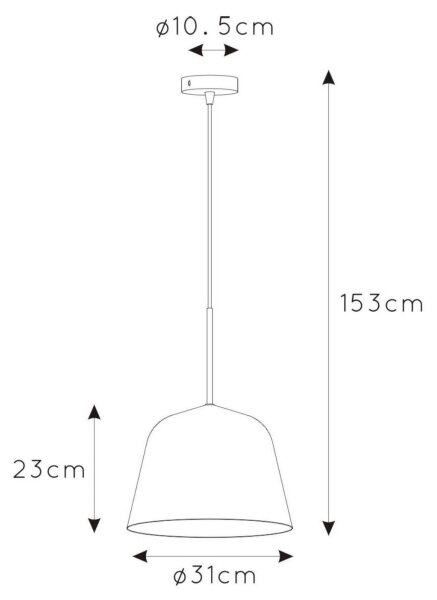 Lustră pe cablu MISHA 1xE27/60W/230V verde Lucide 30482/31/33