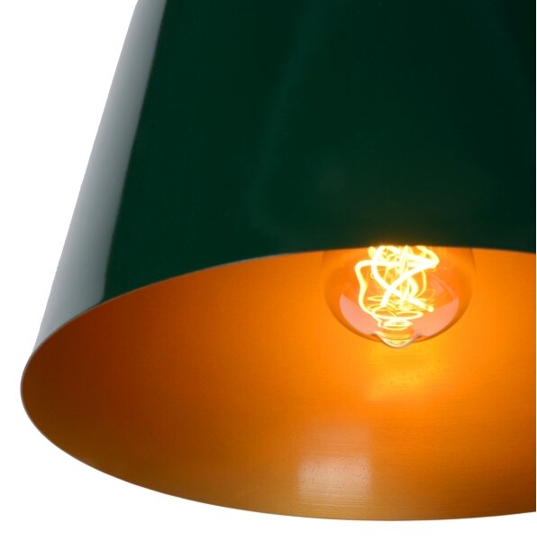 Lustră pe cablu MISHA 1xE27/60W/230V verde Lucide 30482/31/33