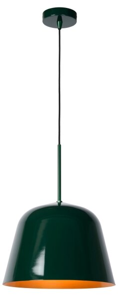 Lustră pe cablu MISHA 1xE27/60W/230V verde Lucide 30482/31/33