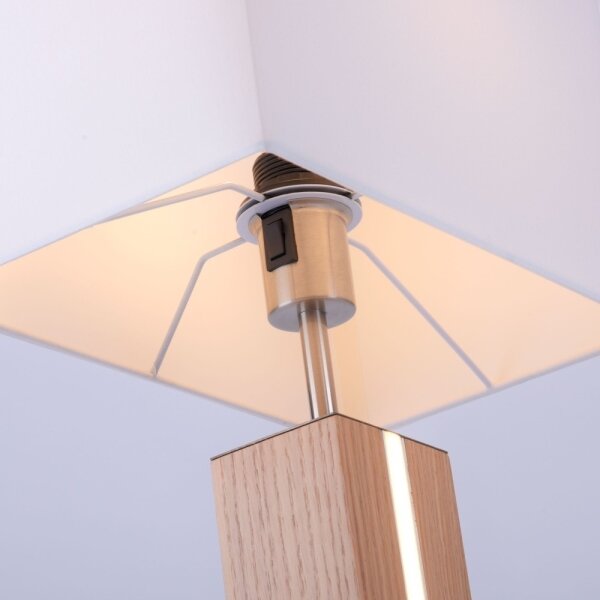 Leuchten Direkt 11421-78 - Lampă de birou LED AMANDA 1xE27/40W/230V + LED/5W