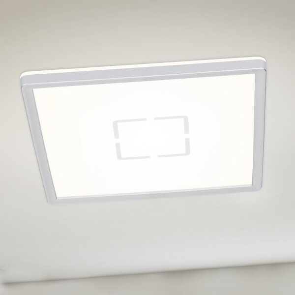 Plafonieră LED FREE LED/12W/230V 19x19 cm Briloner 3174-014