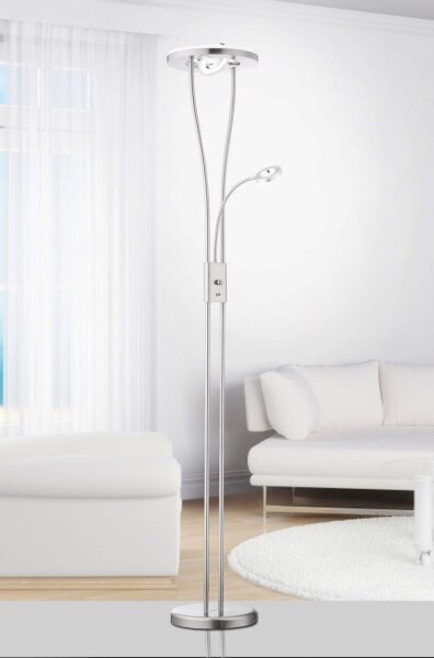 Lampadar LED dimabil HELIA LED/16,8W/230V + 2xLED/3,8W Leuchten Direkt 11778-55