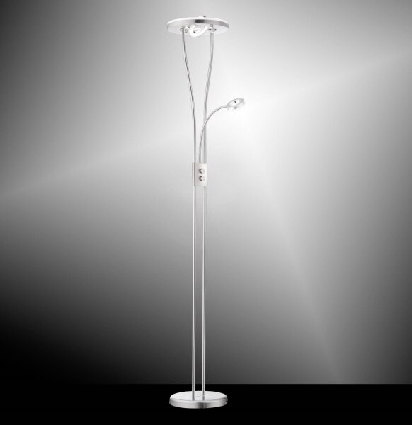 Lampadar LED dimabil HELIA LED/16,8W/230V + 2xLED/3,8W Leuchten Direkt 11778-55