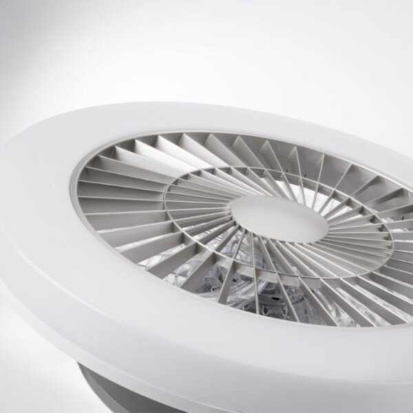 Plafonieră LED cu ventilator Leuchten Direkt 14645-55 LEONARD LED/27W/230V