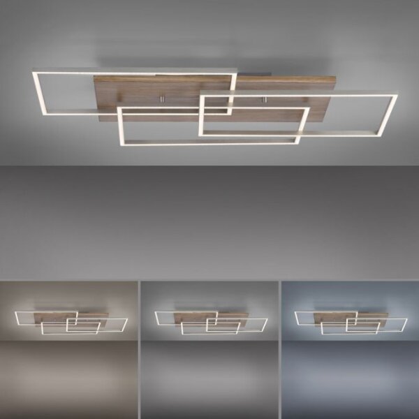 Lustră LED aplicată dimabilă PALMA 3xLED/12W/230V Paul Neuhaus 8330-79 + telecomandă