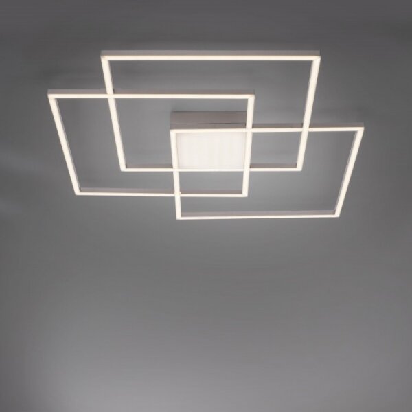 Lustră LED aplicată dimabilă ASMIN LED/45W/230V Leuchten Direkt 14713-55 + telecomandă