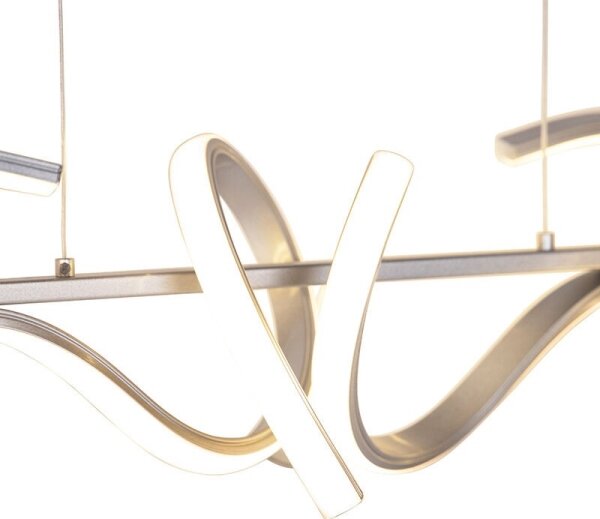Leuchten Direkt 19033-21 - Lustr LED dimabil CURLS LED/40,8W/230V pe cablu
