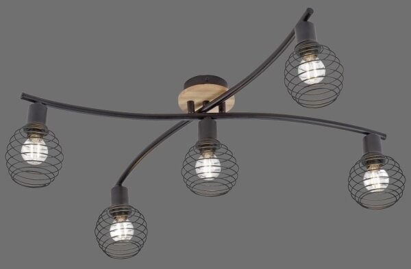 Lustră aplicată EUGEN 5xE14/40W/230V Leuchten Direkt 15925-79