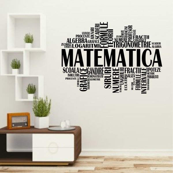 Sticker perete Matematica 2