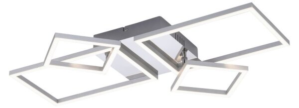Lustră LED aplicată IVEN 2xLED/12W/230V + 2xLED/5,5W Leuchten Direkt 14030-55