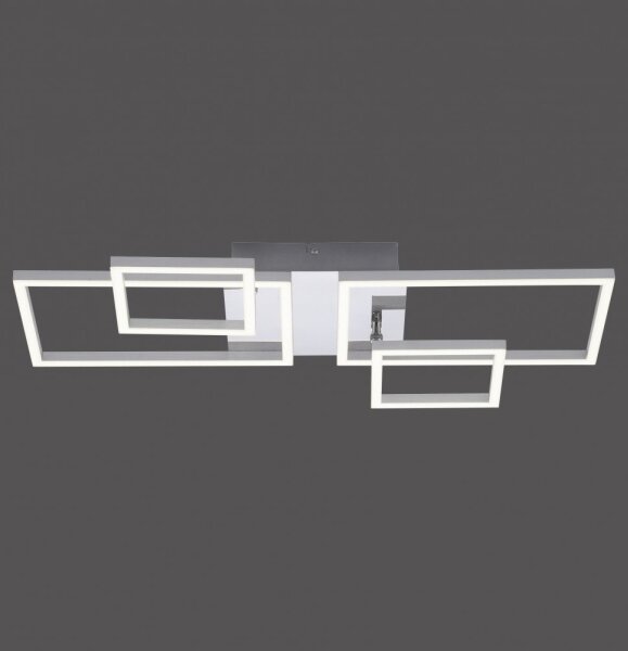 Lustră LED aplicată IVEN 2xLED/12W/230V + 2xLED/5,5W Leuchten Direkt 14030-55