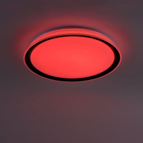 Plafonieră LED RGB dimabilă KARI LED/37W/230V Leuchten Direkt 14339-21 + telecomandă